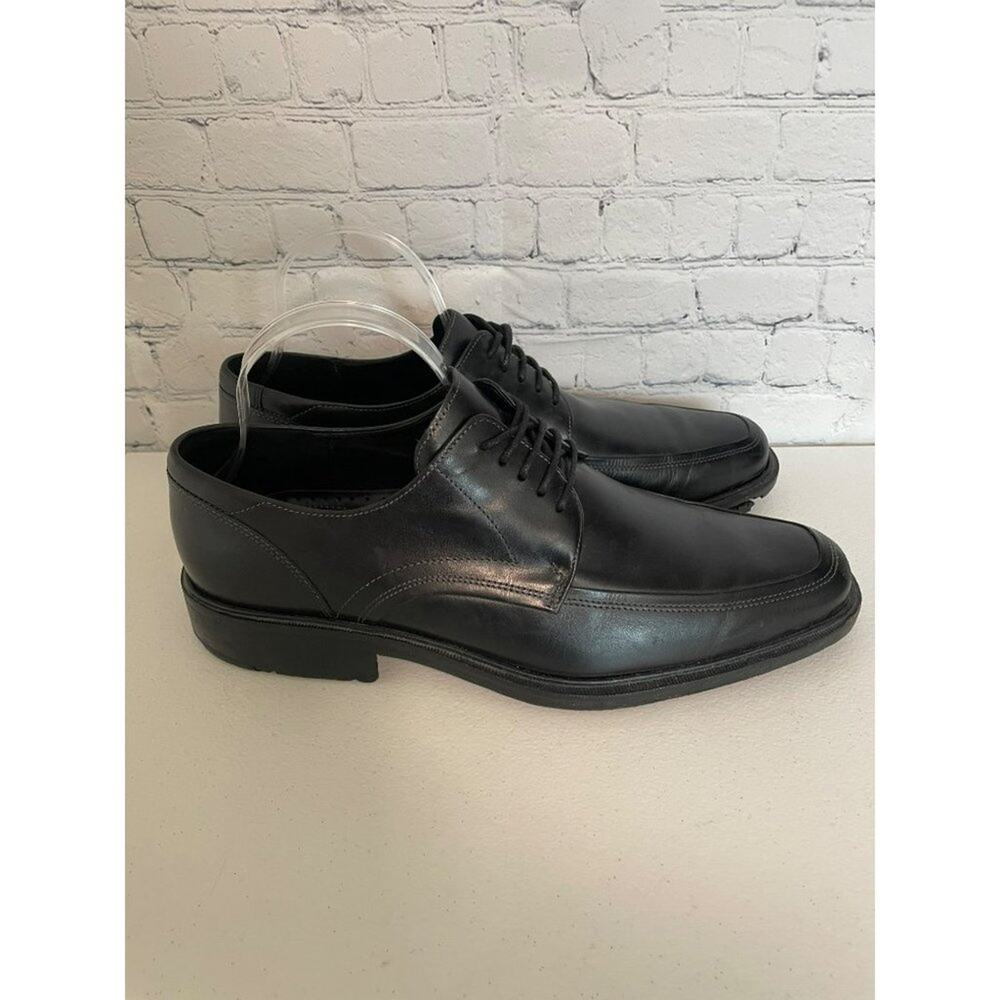 ECCO Men's Black Melbourne Tie Shoe Size EU 44 / US 10.5 - Pre-owned, Some Wear